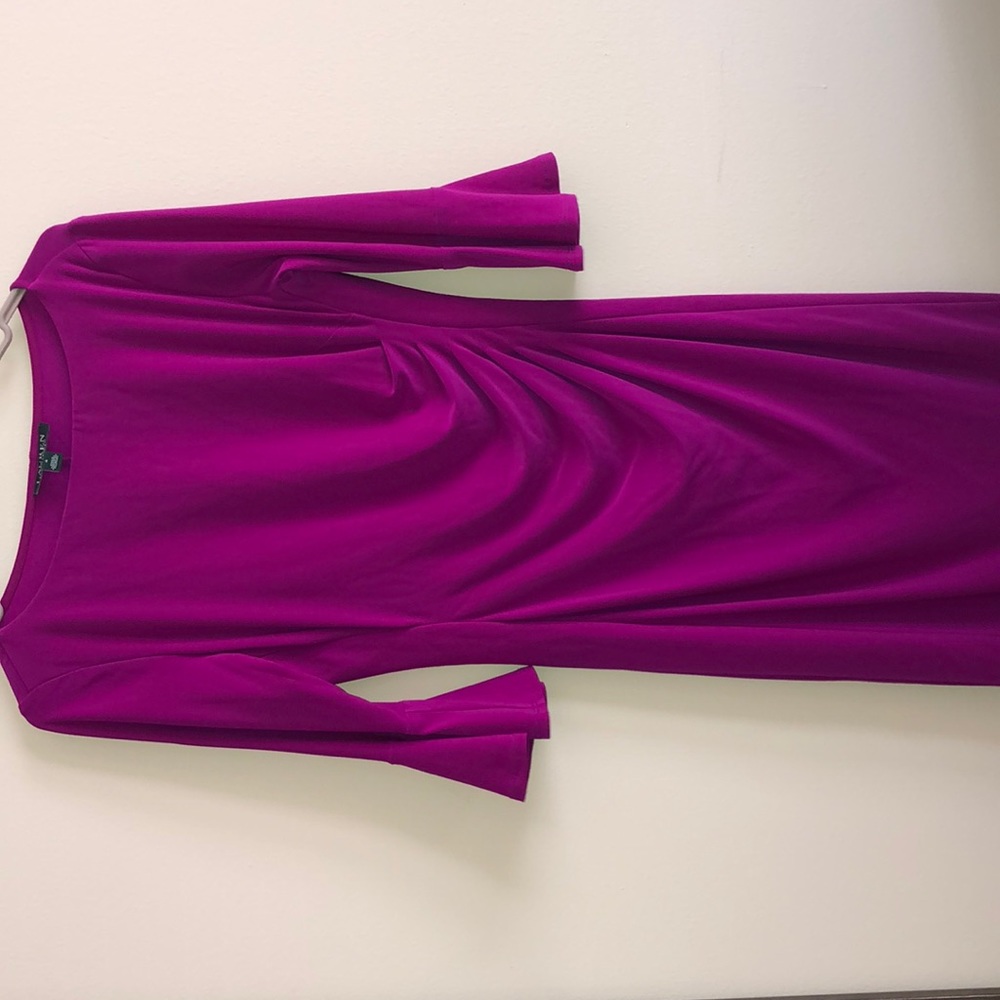 Plum business dress